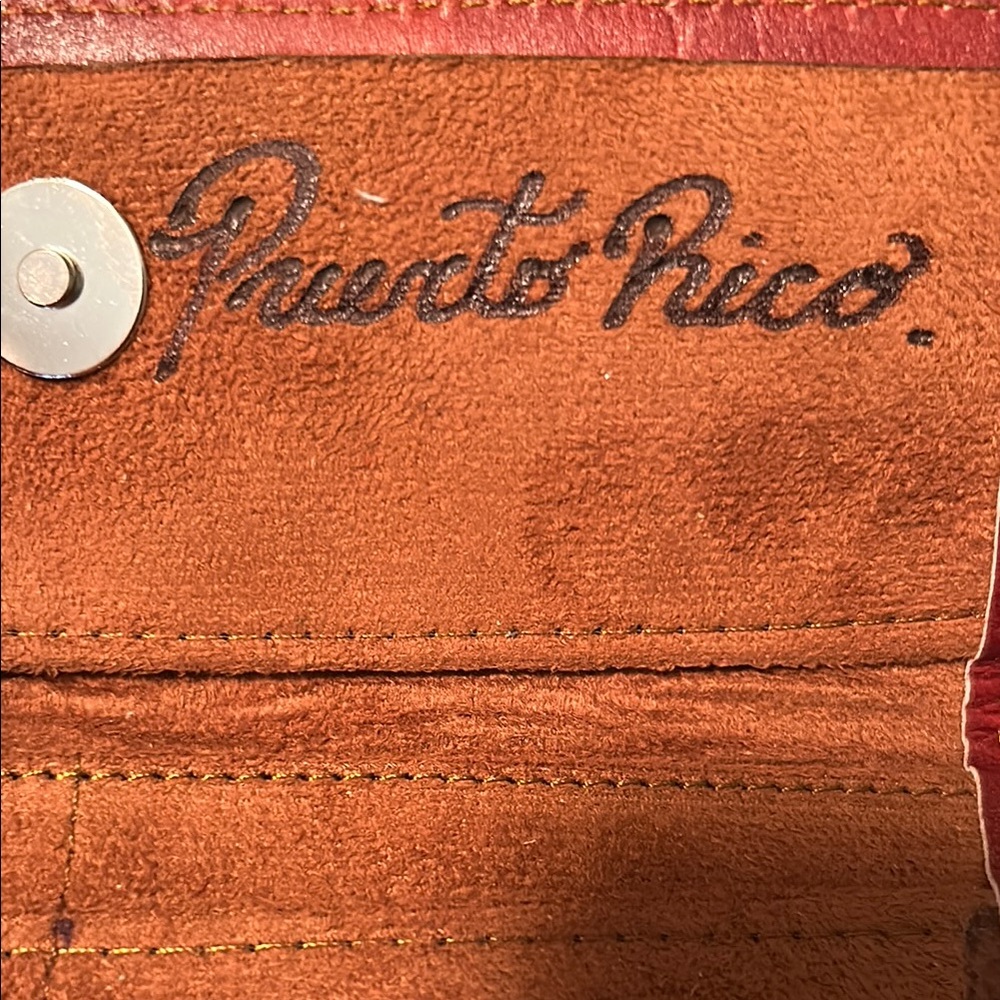 Rustic Leather Wallet Puerto Rico - Picture 5 of 7